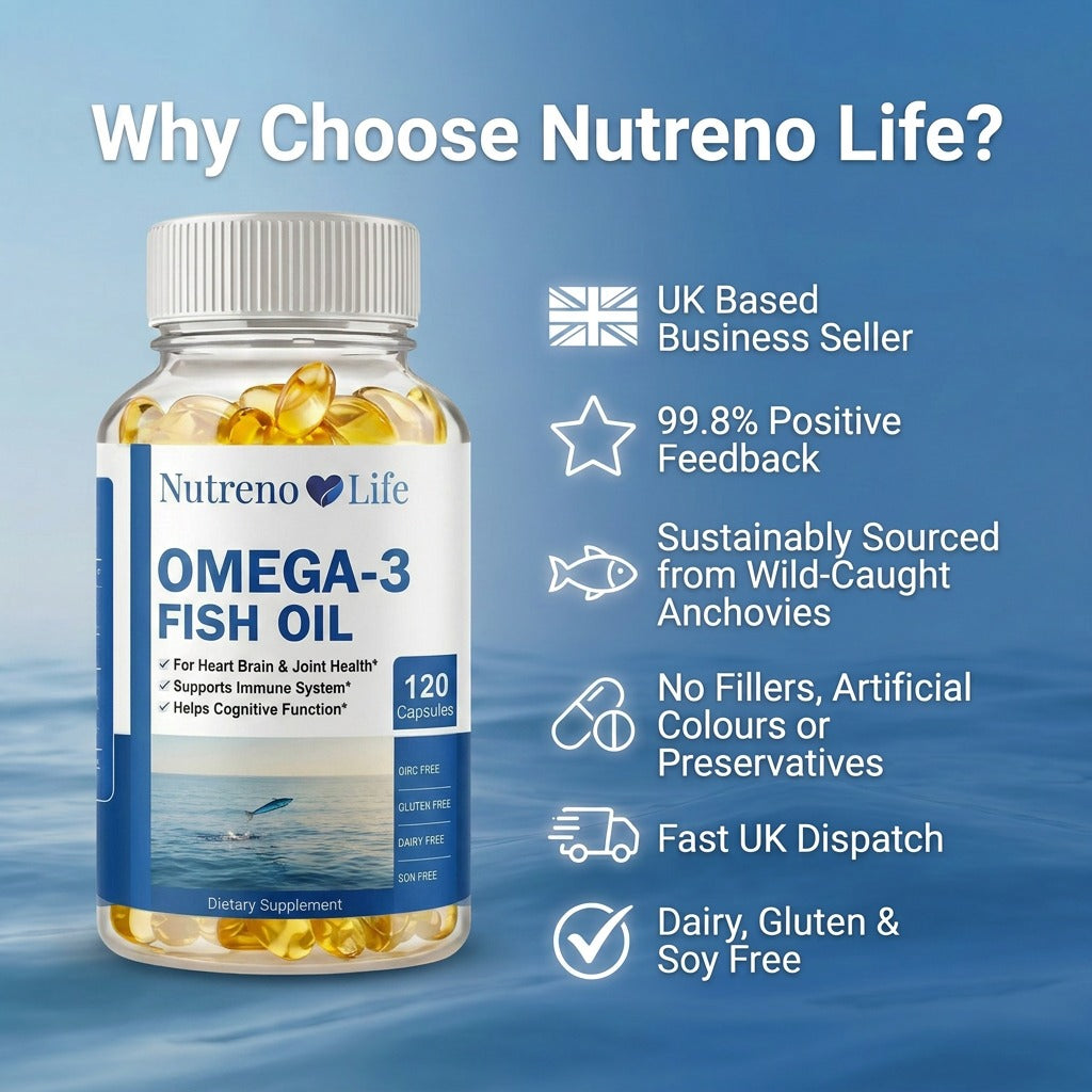 Omega 3 Fish Oil Capsules (120)