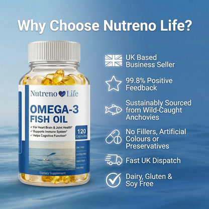Omega 3 Fish Oil Capsules (120)